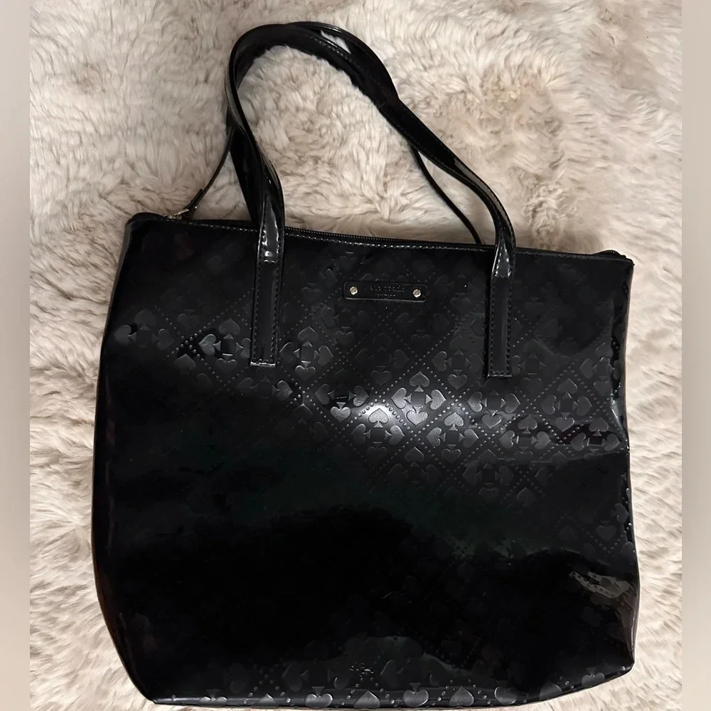 Kate Spade patent tote